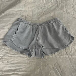 Brandy Melville light blue lounge shorts
